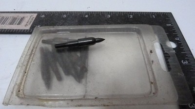 Archery field point, which is a type of screw-in arrow tip used for target shoot
