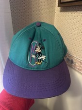 Goofy  s Hat Co. Youth Cap Sea Green Vintage Minnie Mouse Snapback Disney