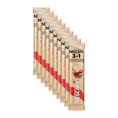 Nescafe instant coffee 3in1 CREAMY LATTE -10 single portions-On The Go-FREE SHIP