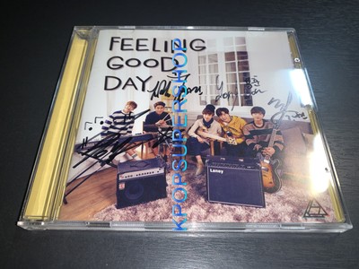 M.A.S 0094 1st Mini Album Feeling Good Day Autographed Signed CD