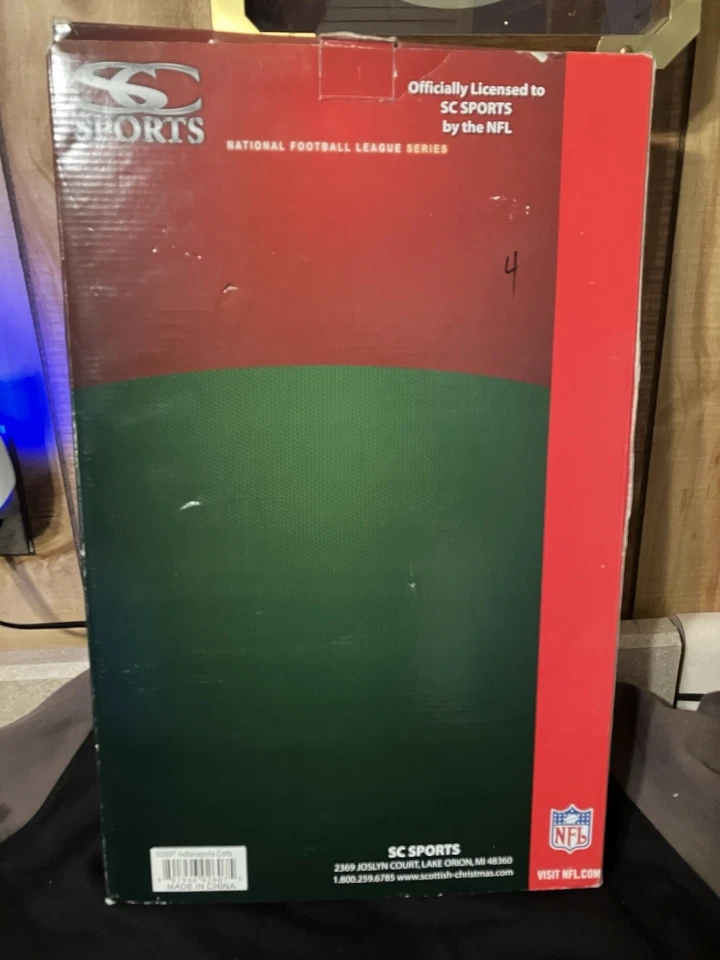 Indianapolis Colts Decoración de Navidad Ventana o Patio Interior Exterior Foto 2 de 3