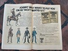 Marx Toys Johnny West Advertisement 1975 — photo 1