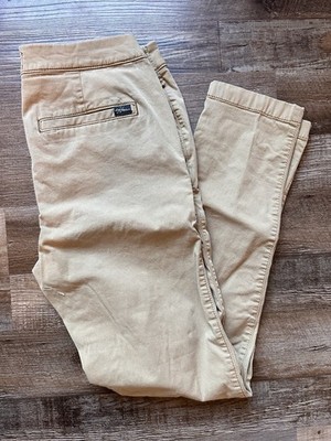 Hollister Skinny Chino Pants Mens 29x32 Khaki Hollister Epic Flex Casual