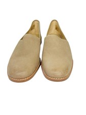 Clarks Z2709 Womens Sand Leather Pure Easy Slip On Comfort Loafers Size 6M