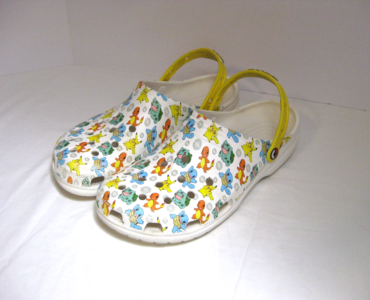 Pokemon Crocs Classic Clog Pikachu Slip On Men’s Size 12 New Amazon.com | Crocs Adult-Unisex Classic Pikachu Clogs  main image 4