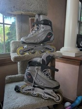 Vintage Grey Nike Women's Roller Blades Gently Worn....
