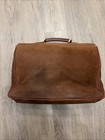 Bally Brown Suede Leather Briefcase Attache Bag Used — photo 2