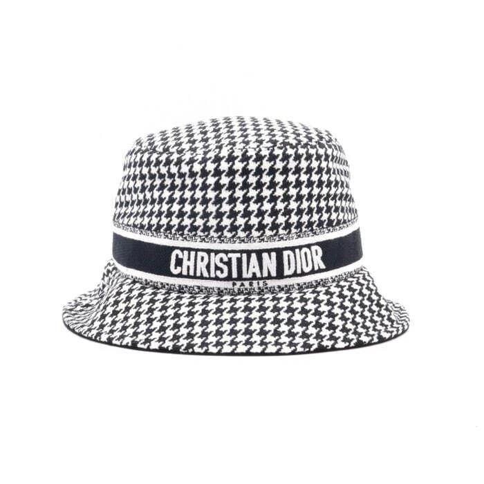 Chapeau seau pied de poule Dior D Bobby 35PDP923X130 62825233