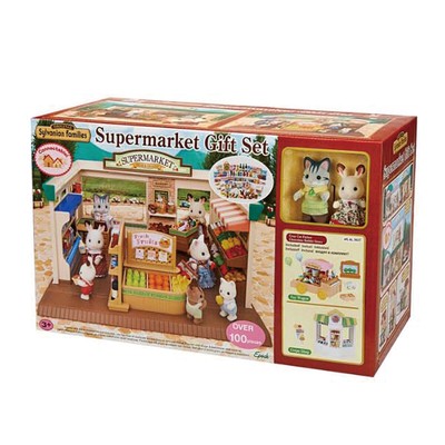 sylvanian families supermarket gift set