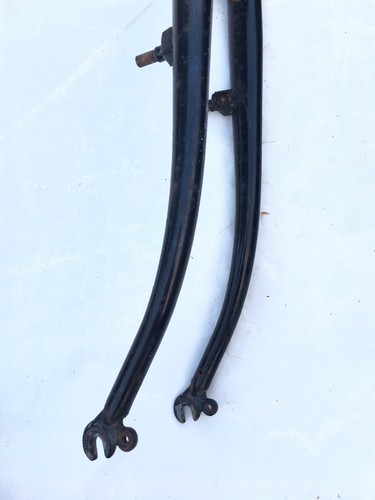 Vintage Fork Bi Plane Threaded Japan Tange 25.5 26" MTB 80's 167 1"ST - Picture 5 of 15