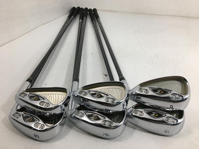 TaylorMade r7 CGB MAX 2006 Iron Set 6pcs 5-9+Pw M.A.S.2 7 50PLUS Flex R RH Japan