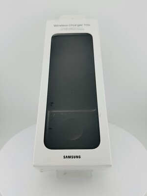 Samsung Wireless Charger TRIO Qi Induktives Schnellladen Dock Pad EP-P6300TBEGEU