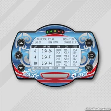 ENERGY KART STYLE GEL STICKER FOR UNIPRO UniGo - KARTING