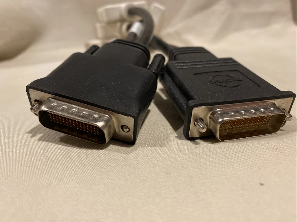 New Dell - MOLEX DMS59 to DVI-I Dual Y SPLITTER Cable 0H9361 H9361 - Image 3 of 3