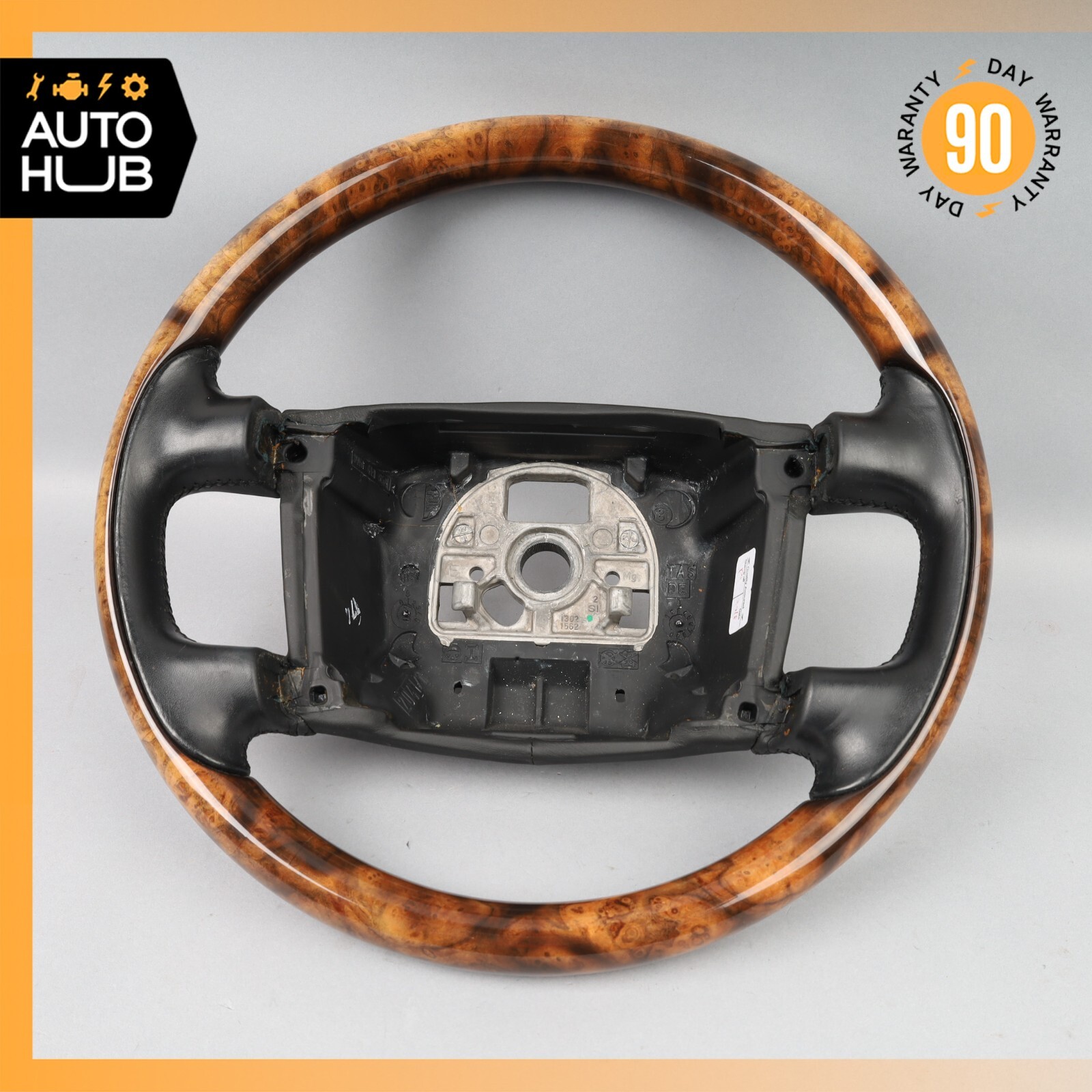 03-10 Bentley Continental Flying Spur GTC GT Driver Steering Wheel Wood OEM