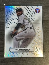 2023 Topps Pristine PAUL BLACKBURN REFRACTOR #127 ATHLETICS