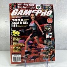 Gamepro Video Game Magazine Issue No  123 December 1998 Tomb Raider III