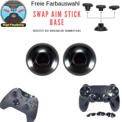 Aim Stick Swap Base | Adapter für Swap Stick Aufsätze | PS4 PS5 XBOX Controller