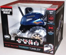 Sharper Image R/C 360 Spins & Flips Rally Car Thunder Tumbler NIB
