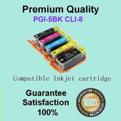 Confezione 12 Inchiostri Compatibili Canon PGI-5BK CLI-8 Per IP3300 IP3500 MP510 MX700