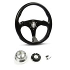 <!--F#f_0-->SAAS Steering Wheel SW515B-R & billet boss for Holden HQ HJ HX WB 1971-1980<!--F/-->
