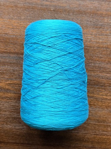 100% Egyptian Cotton Sheen #5 Lace Yarn Cone China Unlabeled - Picture 31 of 35