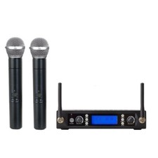 Stage Performance uhf Wireless Microphone Dual Handhekd for Shure Vocal Mic