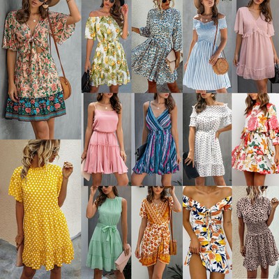 short summer beach dresses