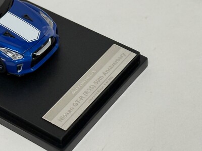 1/64 Motorhelix Nissan Skyline GT-R R35 50th Anniversary Edition