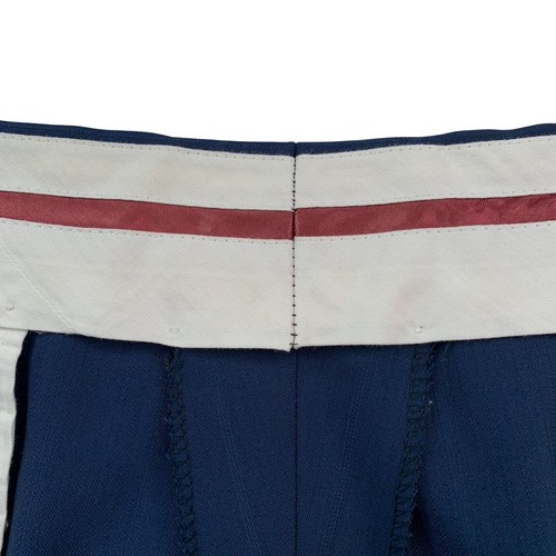Vintage 44R Gianni Daveri X Canali "Milano" Azul Pizarra Pecho Doble Raya Suit - Imagen 16 de 23