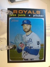 2020 Topps Heritage #342 - Jake Junis - Kansas City Royals  20-908