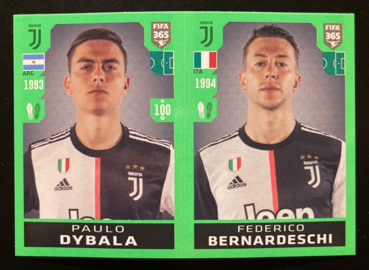 2019-20 Panini FIFA 365 # 247 Paulo Dybala - Federico Bernardeschi