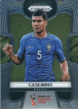 2018 Panini Prizm World Cup #36 Casemiro Brazil Soccer Card
