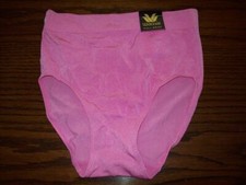 NWT WACOAL B-SMOOTH NYLON/SPANDEX FULL BRIEF PANTIES ROUCHED 838175 654 PINK M