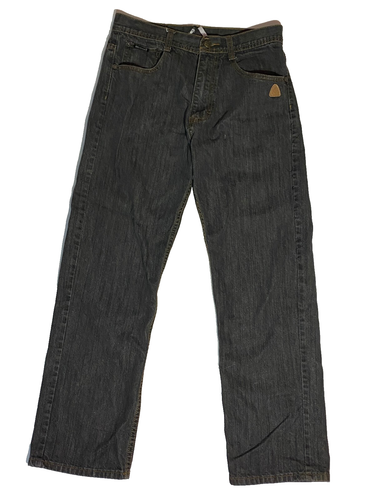 AKADEMIKS Jeans Mens 32 Black Y2K Skater Grunge Vintage Pants