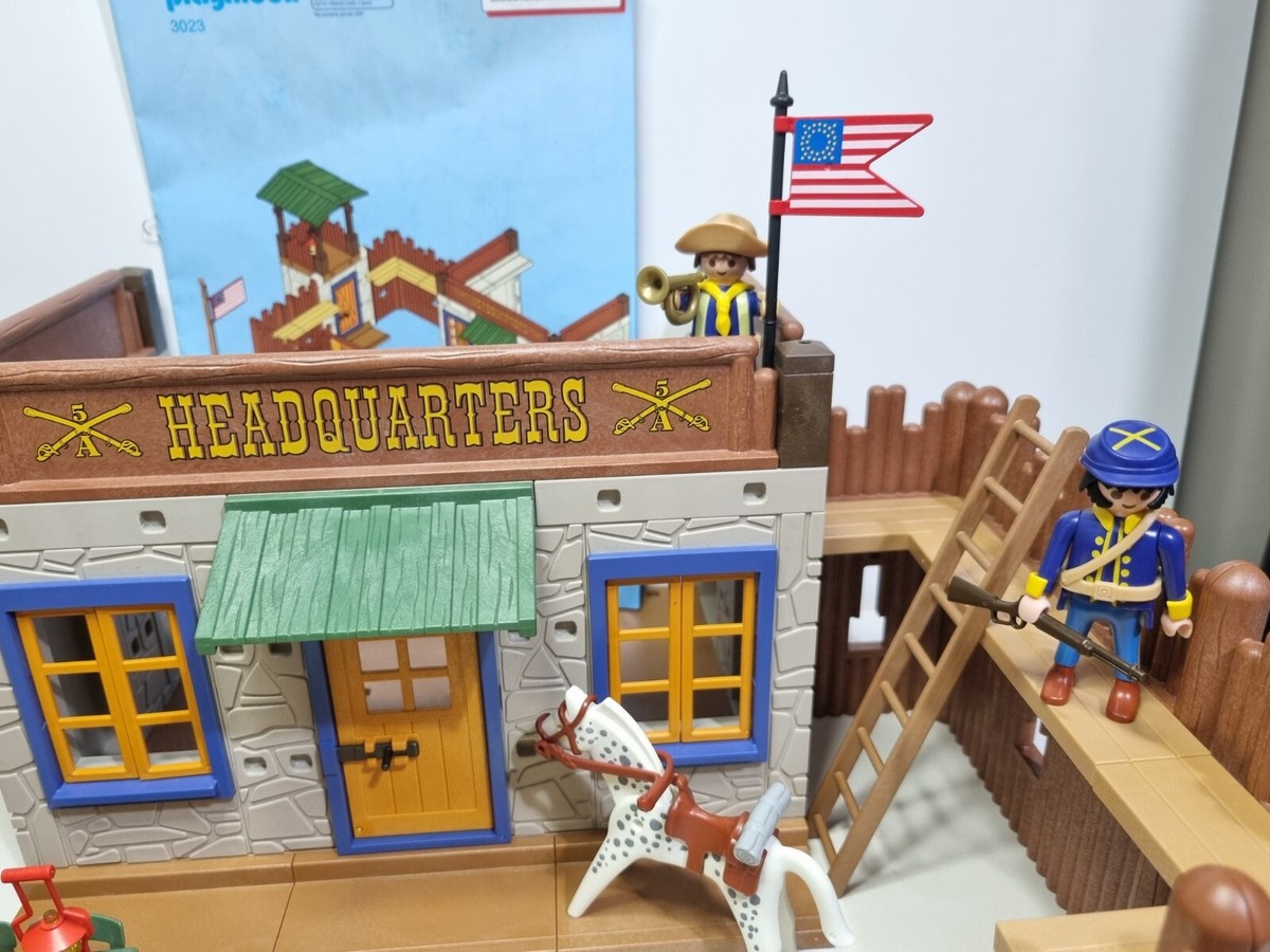 Playmobil 3023 Antique Fort Eagle Fort Northwest Fort | eBay