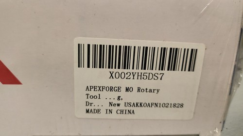 Apexforge M0 Rotationswerkzeug Zubehör-Kit 357-teilig 1/8 Zoll (3,2 mm) Durchmesser Schäfte Neu im Karton - Bild 15 von 16