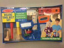 melissa & doug deluxe tool belt set