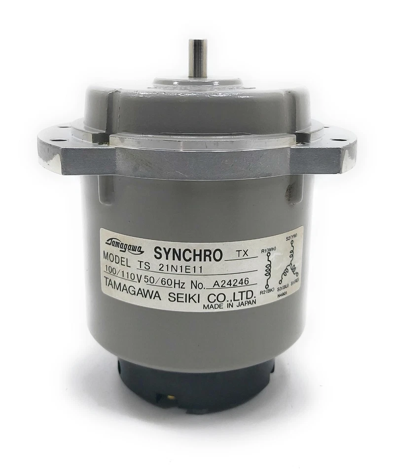 Tamagawa Seiki TS21N1E11 Synchro TX Motor 100/110V IMI-460 - Image 2 of 4