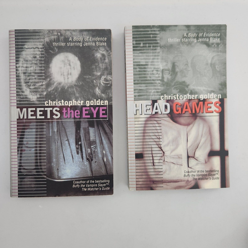 Christopher Golden Lot 0f 8 Body of Evidence Series Jenna Blake Near Complete - Picture 6 of 14