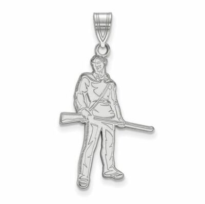 Großer Anhänger Sterlingsilber West Virginia Bergsteiger