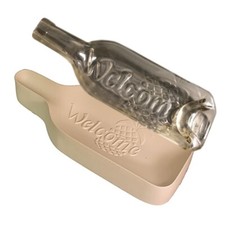 16"X 6"-Deep 2.5" Pineapple Welcome Wine Bottle Mold Glass Fusing