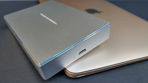 Set of 2 LaCie P9227 Porsche Design Mobile External Hard Drive 4TB USB C - Picture 2 of 10