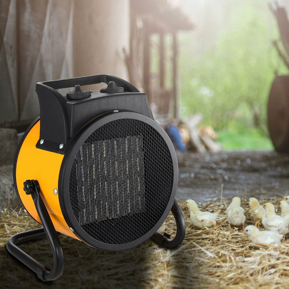 Ceramic Electric Fan PTC Space Heater 3KW Industrial Warmer Garden Patio  Garage | eBay