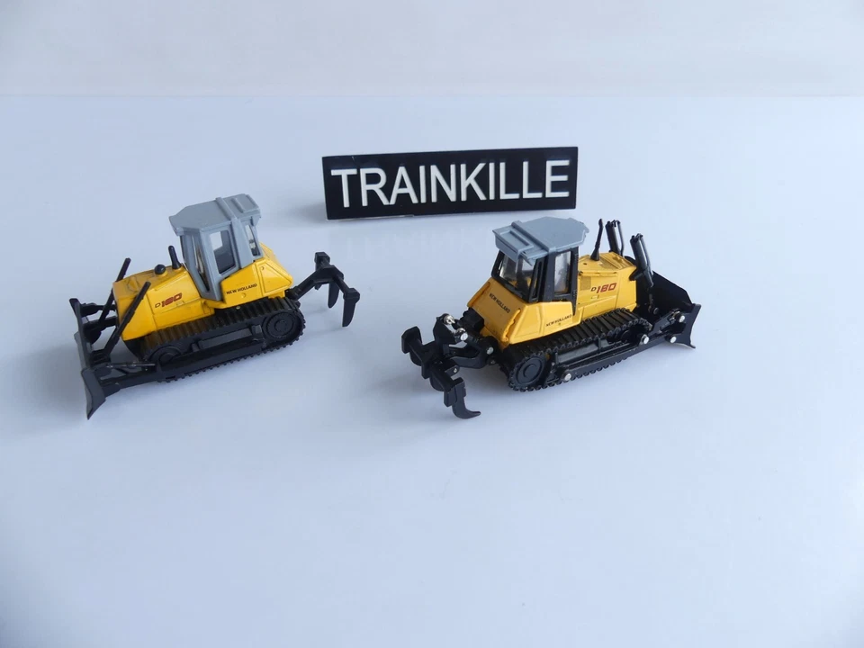 NEW HOLLAND 1:87 HO / 2 BULLDOZERS D 180 (INCOMPLET) - Photo 2/4