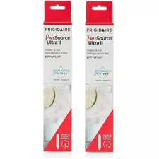 2 Pack Frigidaire EPTWFU01 Pure Source II Refrigerator Water Filter New Sealed