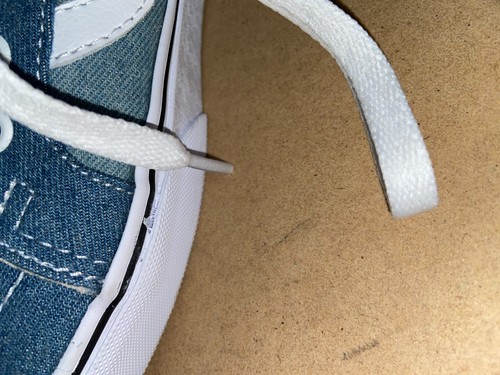 Vans SK8 Skateboard Mid Neuauflage Schuhe Denim 2 Tone HERREN 9 Damen 10,5 schneller Versand - Bild 7 von 12