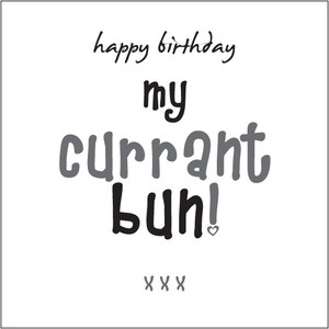 Joyeux Anniversaire Mon Cassis Bun Fils Carte Fun Cockney Rimes Argot Ebay