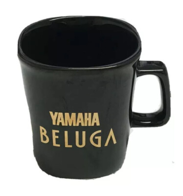 Vtg Yamaha Beluga Pasetta Passola Mug Cup Scooter Automotive Vehicle Advertising