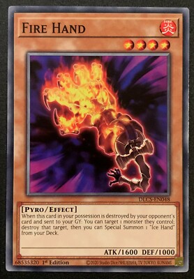 Feuerhand | DLCS-DE048 | Common | 1. Auflage | Dragons of Legend | YuGiOh